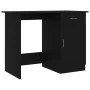 Schwarzer Sperrholzschreibtisch 100x50x76 cm von vidaXL, Schreibtische - Ref: Foro24-801081, Preis: 86,08 €, Rabatt: %