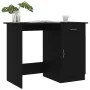 Schwarzer Sperrholzschreibtisch 100x50x76 cm von vidaXL, Schreibtische - Ref: Foro24-801081, Preis: 86,08 €, Rabatt: %
