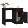 Black plywood desk 100x50x76 cm by vidaXL, Desks - Ref: Foro24-801081, Price: 88,77 €, Discount: %