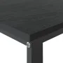 Black chipboard computer desk 110x60x73 cm by vidaXL, Desks - Ref: Foro24-30200, Price: 110,36 €, Discount: %