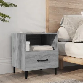 Sonoma Gray Plywood Nightstand by vidaXL, Nightstands - Ref: Foro24-817305, Price: 42,93 €, Discount: %