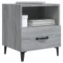 Nachttisch aus Sperrholz in Sonoma-Grau von vidaXL, Nachttische - Ref: Foro24-817305, Preis: 42,92 €, Rabatt: %