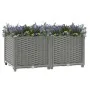 Arriate polipropileno 80x40x38 cm de vidaXL, Maceteros y jardineras - Ref: Foro24-153294, Precio: 53,01 €, Descuento: %
