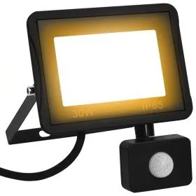 LED spotlight with sensor 30 W warm white by vidaXL, Spotlights and reflectors - Ref: Foro24-149625, Price: 28,14 €, Discount: %