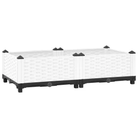 Blumenbeet aus Polypropylen 80x40x23 cm von vidaXL, Töpfe und Pflanzgefäße - Ref: Foro24-153305, Preis: 45,62 €, Rabatt: %