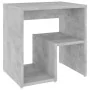Mesitas de noche 2 uds contrachapada gris hormigón 40x30x40 cm de vidaXL, Mesitas de noche - Ref: Foro24-806337, Precio: 41,4...