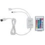 Cama canapé hidráulica con LED cuero sintético gris 90x200 cm de vidaXL, Camas y somieres - Ref: Foro24-285552, Precio: 305,1...