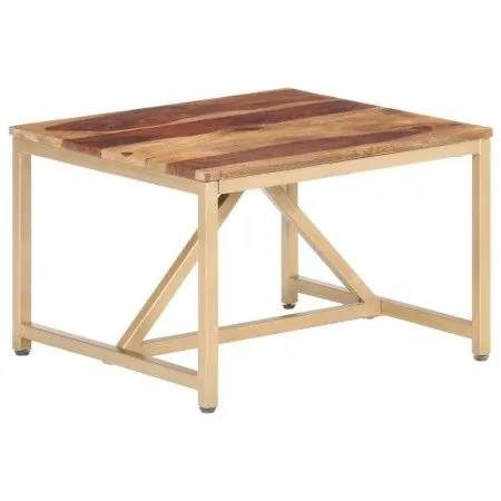Sheesham Massivholz Beistelltisch 60x60x40 cm von vidaXL, Seitentische - Ref: Foro24-286340, Preis: 75,96 €, Rabatt: %