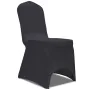 Elastischer Stuhlbezug 4 Einheiten anthrazitgrau von vidaXL, Abdeckungen - Ref: Foro24-131415, Preis: 20,58 €, Rabatt: %