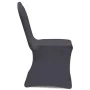 Elastischer Stuhlbezug 4 Einheiten anthrazitgrau von vidaXL, Abdeckungen - Ref: Foro24-131415, Preis: 20,58 €, Rabatt: %