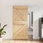 Sliding door with solid pine wood fittings 95x210 cm by vidaXL, Doors - Ref: Foro24-3203022, Price: 217,86 €, Discount: %