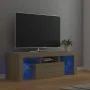TV-Möbel mit LED-Leuchten Sonoma Eiche 120x35x40 cm von vidaXL, TV-Möbel - Ref: Foro24-804349, Preis: 75,65 €, Rabatt: %