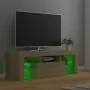 TV-Möbel mit LED-Leuchten Sonoma Eiche 120x35x40 cm von vidaXL, TV-Möbel - Ref: Foro24-804349, Preis: 75,65 €, Rabatt: %