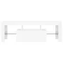 Mueble para TV con luces LED blanco 120x35x40 cm de vidaXL, Muebles TV - Ref: Foro24-804346, Precio: 76,42 €, Descuento: %
