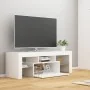 Mueble para TV con luces LED blanco 120x35x40 cm de vidaXL, Muebles TV - Ref: Foro24-804346, Precio: 76,42 €, Descuento: %
