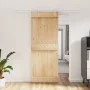 Puerta corredera con herrajes madera maciza de pino 80x210 cm de vidaXL, Puertas - Ref: Foro24-3203027, Precio: 175,86 €, Des...