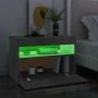 TV cabinets with LED lights 2 pcs concrete gray 60x35x40 cm by vidaXL, TV Furniture - Ref: Foro24-804418, Price: 67,17 €, Dis...