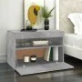 TV cabinets with LED lights 2 pcs concrete gray 60x35x40 cm by vidaXL, TV Furniture - Ref: Foro24-804418, Price: 67,17 €, Dis...