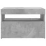 TV cabinets with LED lights 2 pcs concrete gray 60x35x40 cm by vidaXL, TV Furniture - Ref: Foro24-804418, Price: 67,17 €, Dis...