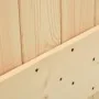 Puerta corredera con herrajes madera maciza de pino 90x210 cm de vidaXL, Puertas - Ref: Foro24-3203029, Precio: 194,35 €, Des...