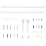 Puerta corredera con herrajes madera maciza de pino 90x210 cm de vidaXL, Puertas - Ref: Foro24-3203029, Precio: 194,35 €, Des...