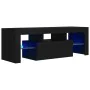 TV-Schrank mit LED-Leuchten schwarz 120x35x40 cm von vidaXL, TV-Möbel - Ref: Foro24-804347, Preis: 73,87 €, Rabatt: %