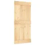 Puerta corredera con herrajes madera maciza de pino 95x210 cm von vidaXL, Türen - Ref: Foro24-3203030, Preis: 192,11 €, Rabat...