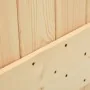 Puerta corredera con herrajes madera maciza de pino 95x210 cm von vidaXL, Türen - Ref: Foro24-3203030, Preis: 192,11 €, Rabat...