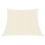 Cream HDPE sail awning 160 g/m² 4/5x4 m by vidaXL, Umbrellas - Ref: Foro24-311216, Price: 39,86 €, Discount: %