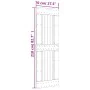Puerta corredera con herrajes madera maciza de pino 70x210 cm by vidaXL, Doors - Ref: Foro24-3203032, Price: 177,34 €, Discou...