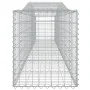 3 units of arched-shaped gabion baskets, iron, 400x50x60/80 cm. by vidaXL, Pots and planters - Ref: Foro24-3145931, Price: 41...