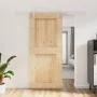 Schiebetür mit massivem Kiefernholzbeschlägen 90x210 cm von vidaXL, Türen - Ref: Foro24-3203035, Preis: 211,11 €, Rabatt: %