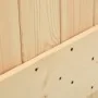 Puerta corredera con herrajes madera maciza de pino 90x210 cm de vidaXL, Puertas - Ref: Foro24-3203035, Precio: 211,11 €, Des...