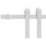 Sliding door with solid pine wood hardware 90x210 cm by vidaXL, Doors - Ref: Foro24-3203035, Price: 211,11 €, Discount: %