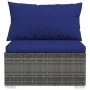 6-piece garden sofa set and gray synthetic rattan cushions by vidaXL, Garden sets - Ref: Foro24-3101942, Price: 482,35 €, Dis...