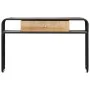 Solid mango wood console table 118x30x75 cm by vidaXL, Side tables - Ref: Foro24-248102, Price: 137,35 €, Discount: %