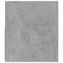Mueble de TV con luces LED gris hormigón 120x35x40 cm de vidaXL, Muebles TV - Ref: Foro24-804359, Precio: 91,65 €, Descuento: %