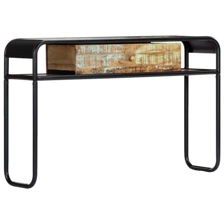 Solid recycled wood console table 118x30x75 cm by vidaXL, Side tables - Ref: Foro24-248103, Price: 136,62 €, Discount: %