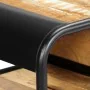 Mesa consola de madera maciza reciclada 118x30x75 cm de vidaXL, Mesas auxiliares - Ref: Foro24-248103, Precio: 136,61 €, Desc...