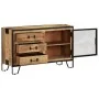 Sideboard aus massivem rohem Mangoholz, 100 x 31 x 60 cm von vidaXL, Sideboards - Ref: Foro24-285894, Preis: 271,50 €, Rabatt: %