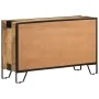 Sideboard aus massivem rohem Mangoholz, 100 x 31 x 60 cm von vidaXL, Sideboards - Ref: Foro24-285894, Preis: 271,50 €, Rabatt: %