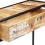 Solid recycled wood console table 118x30x75 cm by vidaXL, Side tables - Ref: Foro24-248103, Price: 136,62 €, Discount: %