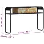Solid recycled wood console table 118x30x75 cm by vidaXL, Side tables - Ref: Foro24-248103, Price: 136,62 €, Discount: %
