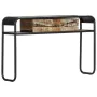 Solid recycled wood console table 118x30x75 cm by vidaXL, Side tables - Ref: Foro24-248103, Price: 136,62 €, Discount: %