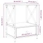 Mesita de noche madera de ingeniería roble ahumado 50x41x65 cm de vidaXL, Mesitas de noche - Ref: Foro24-826087, Precio: 47,8...