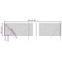 Anthrazitgraues Drahtzaun 1x10 m von vidaXL, Zaunpaneele - Ref: Foro24-153953, Preis: 66,11 €, Rabatt: %