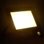 LED spotlight with sensor 100 W warm white by vidaXL, Spotlights and reflectors - Ref: Foro24-149627, Price: 40,87 €, Discoun...
