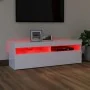 TV cabinet with white LED lights 120x35x40 cm by vidaXL, TV Furniture - Ref: Foro24-804373, Price: 85,22 €, Discount: %