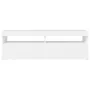 TV cabinet with white LED lights 120x35x40 cm by vidaXL, TV Furniture - Ref: Foro24-804373, Price: 85,22 €, Discount: %