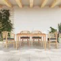 5-piece garden dining set solid teak wood by vidaXL, Garden sets - Ref: Foro24-3155771, Price: 765,49 €, Discount: %